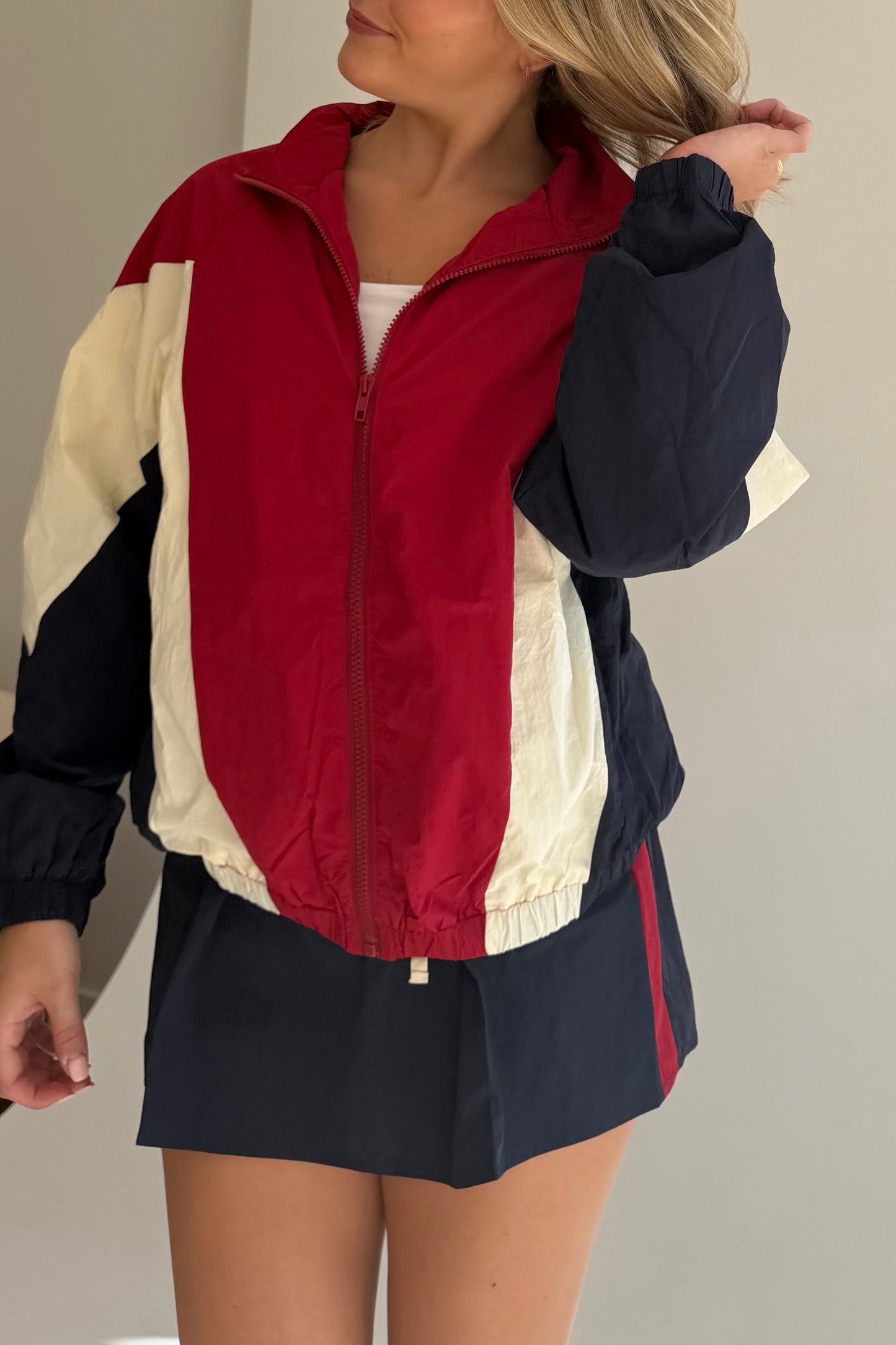 Varsity Windbreaker Jacket