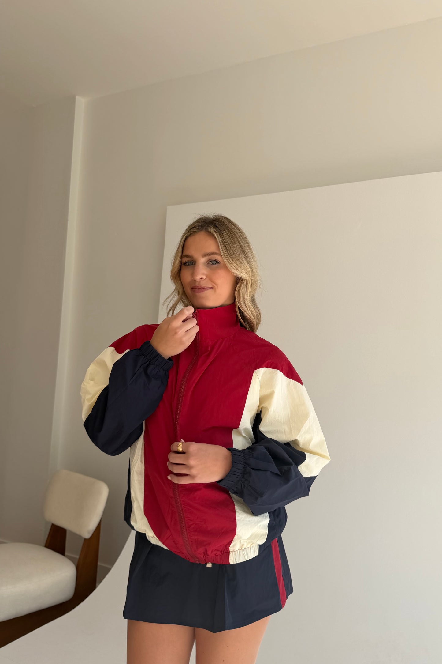 Varsity Windbreaker Jacket