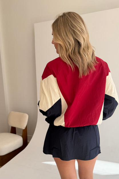 Varsity Windbreaker Jacket