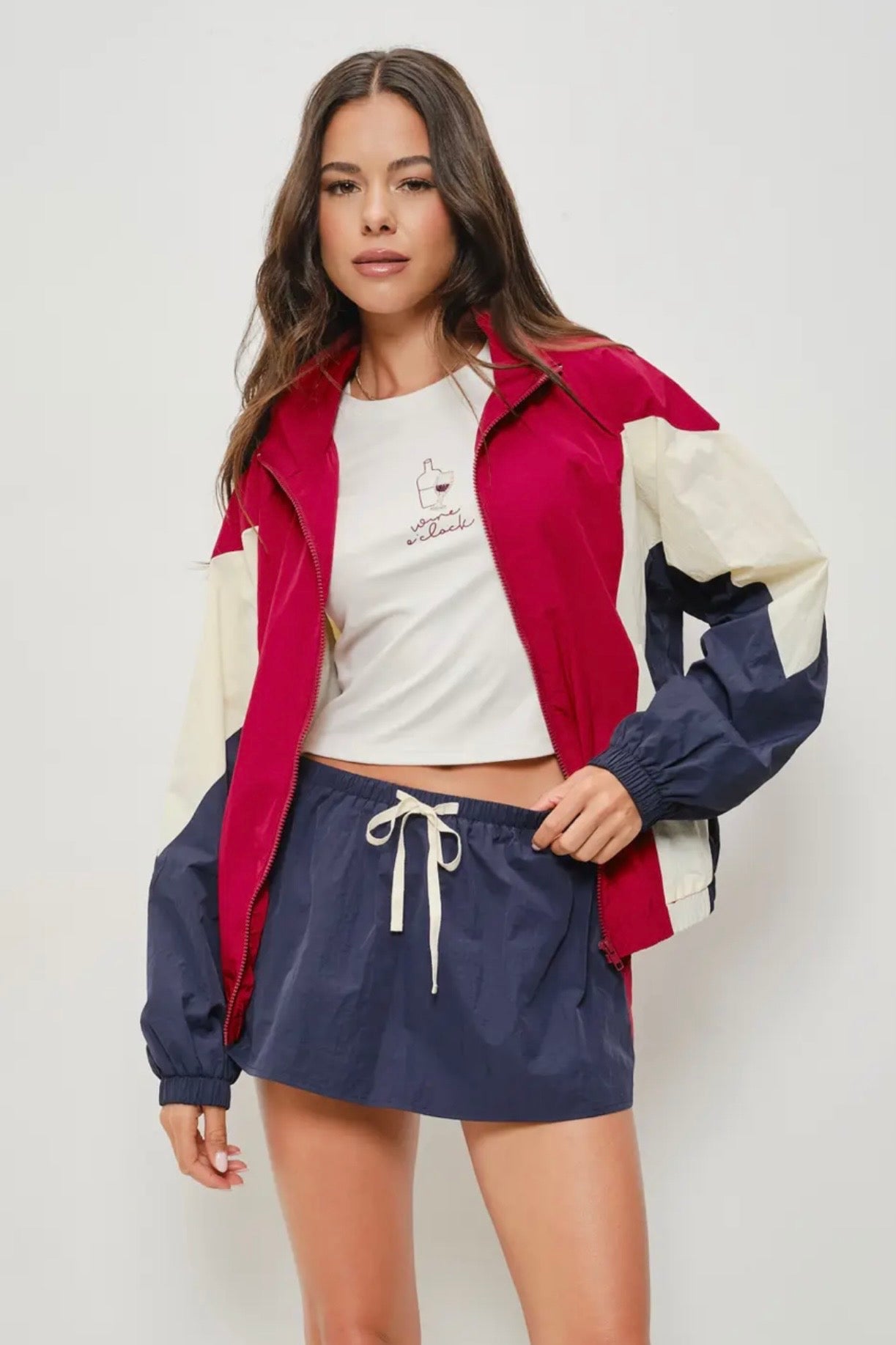 Varsity Windbreaker Jacket