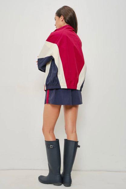 Varsity Windbreaker Jacket