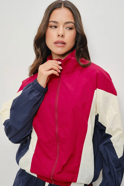 Varsity Windbreaker Jacket