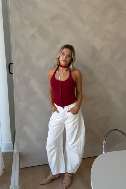Sangria Halter Top