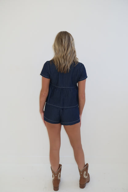 Harper Denim Set