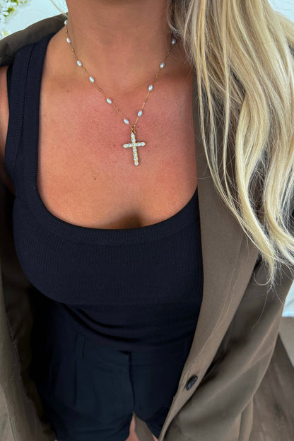 Remi Cross Necklace