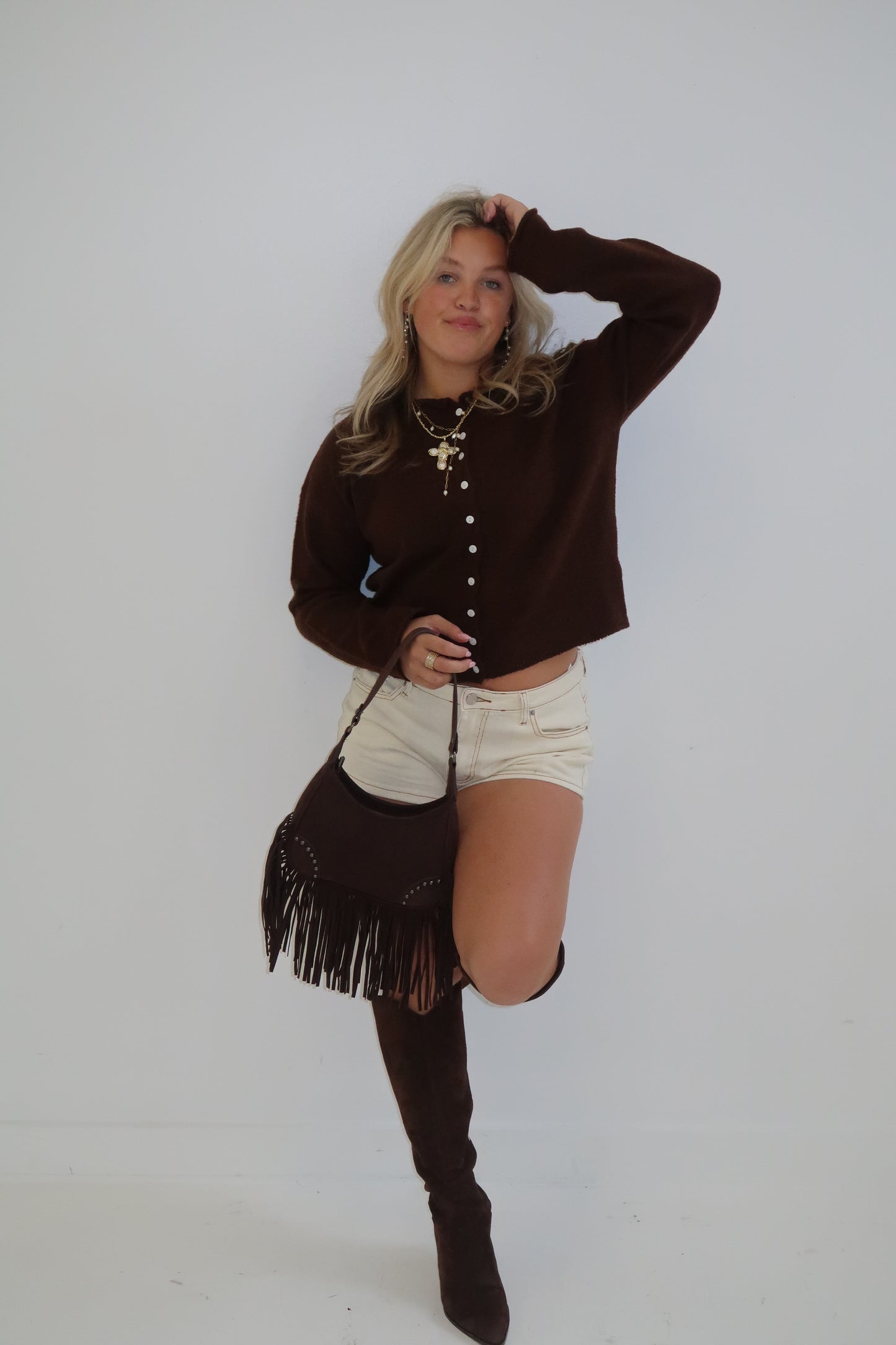 Saddle Up Purse: Dark Brown