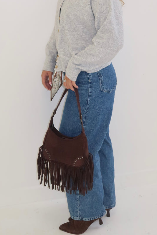 Saddle Up Purse: Dark Brown