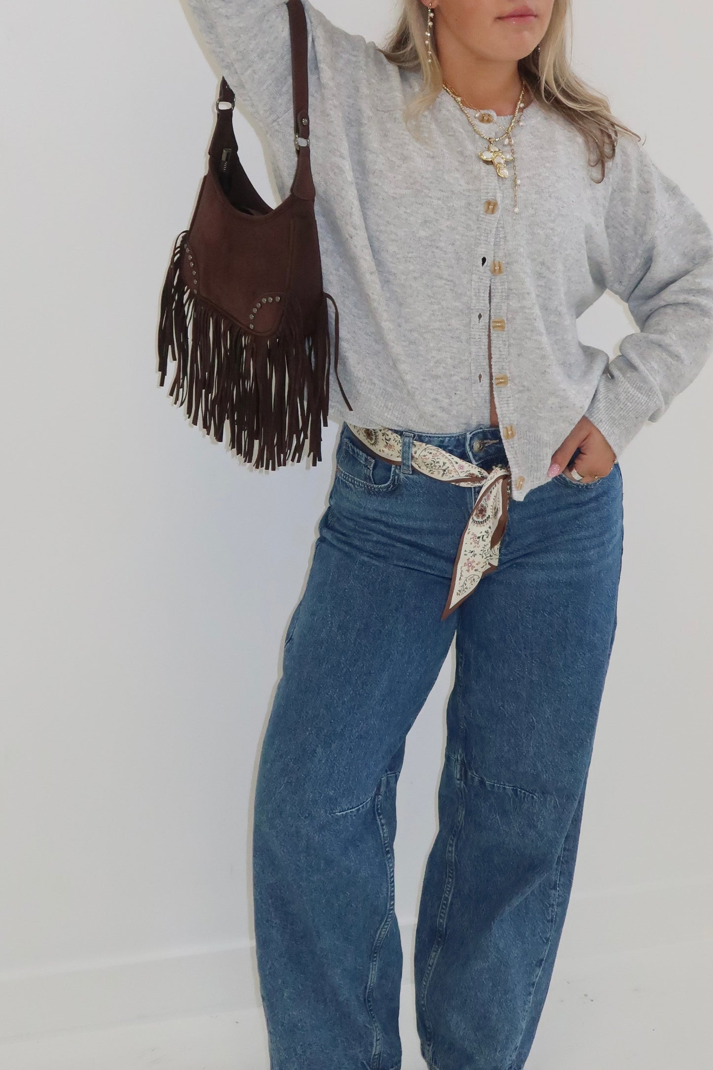 Saddle Up Purse: Dark Brown