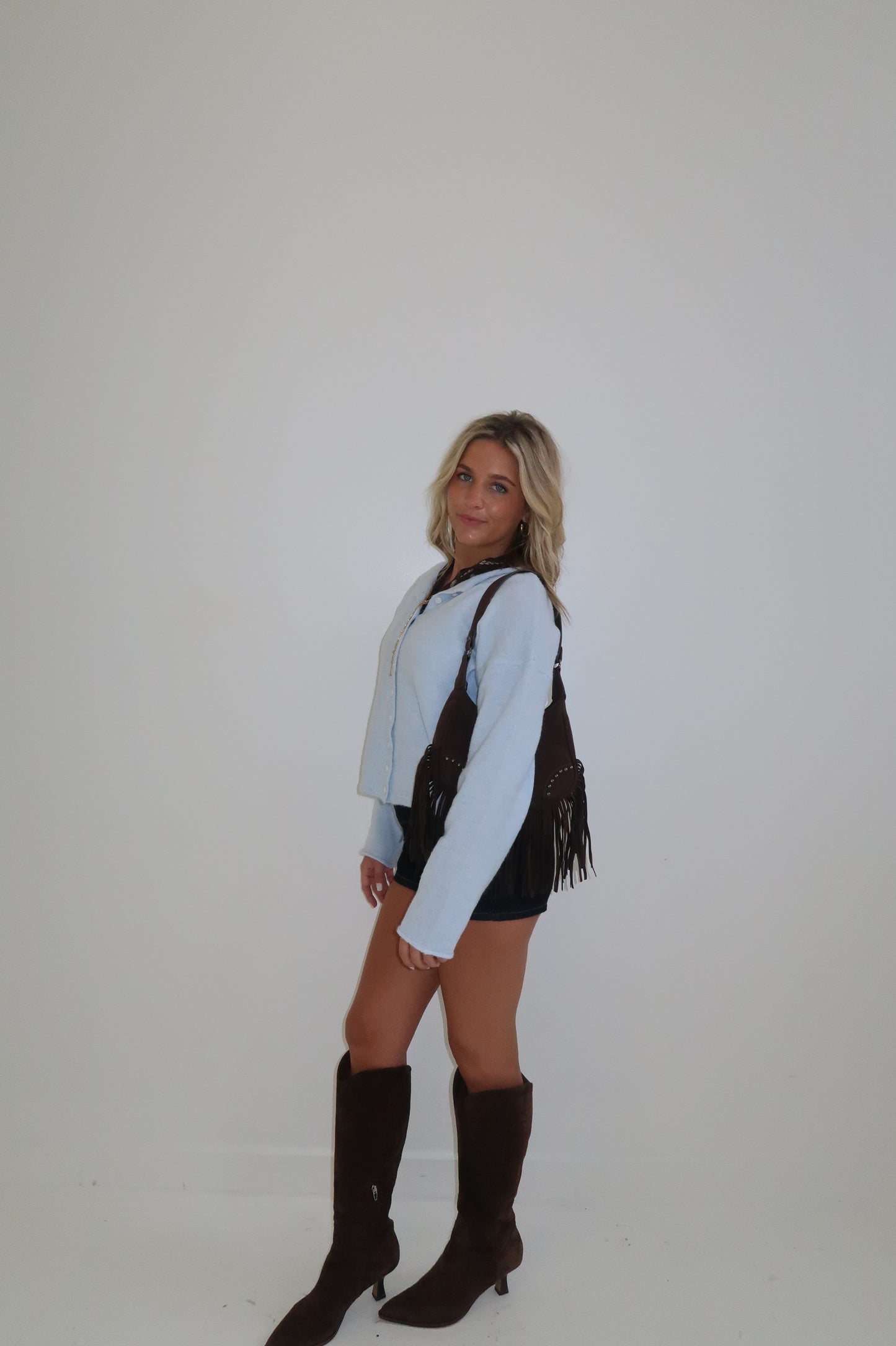 Saddle Up Purse: Dark Brown