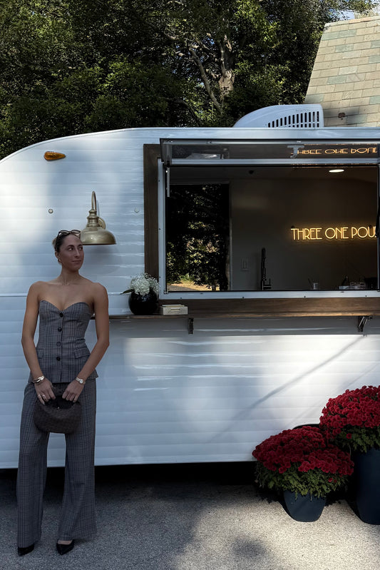 Toasted Plaid Set Pant