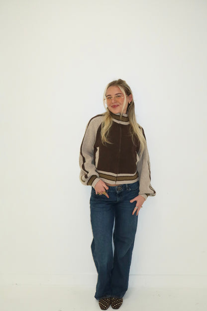 Starstruck Knit Zip Up