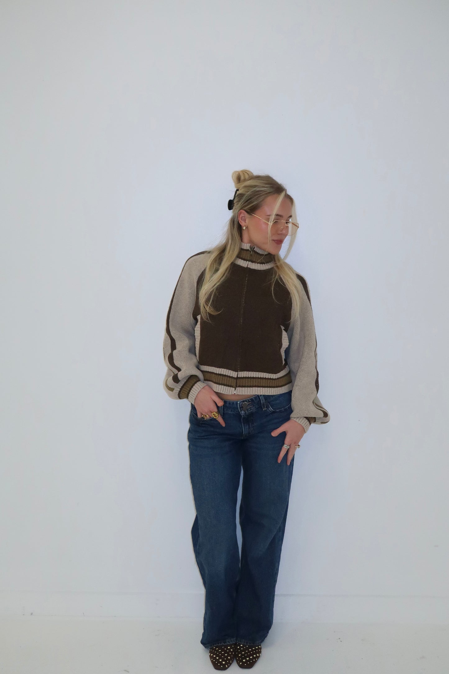 Starstruck Knit Zip Up