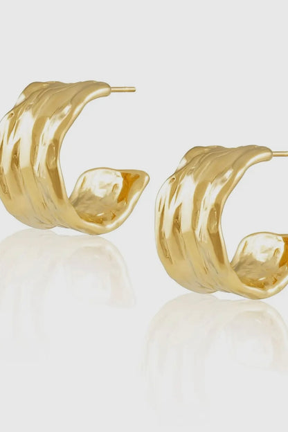 Gina Hoop Earrings