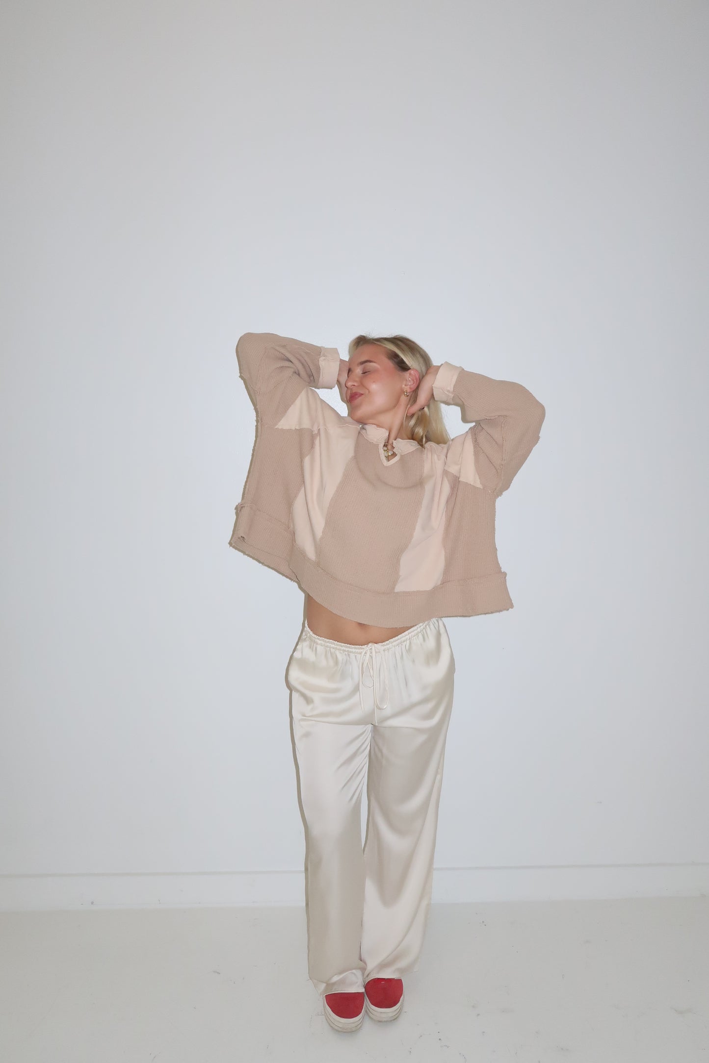 Cottage Stitch Pullover