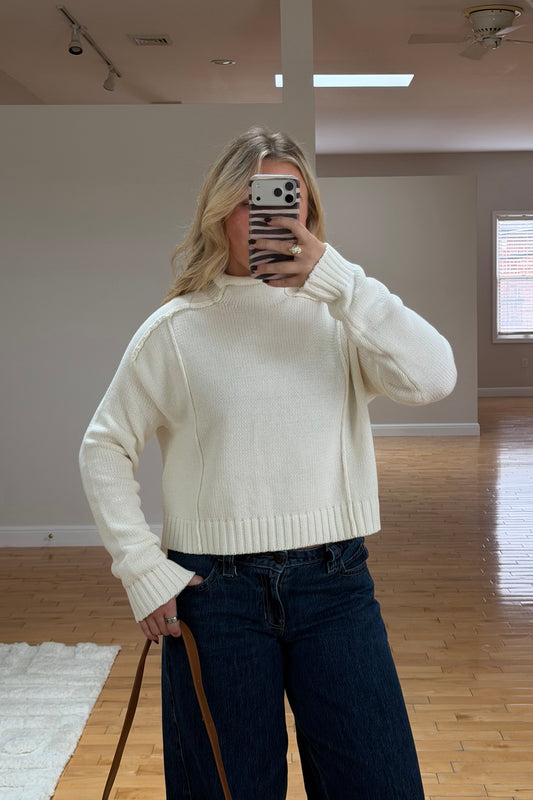 Ellis Mock Neck Sweater