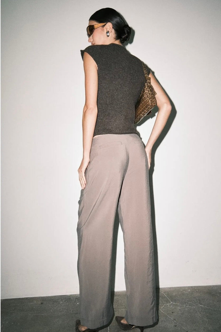 Rowan Knit Top in Brown