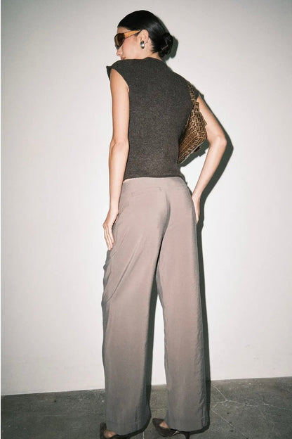 Rowan Knit Top in Brown