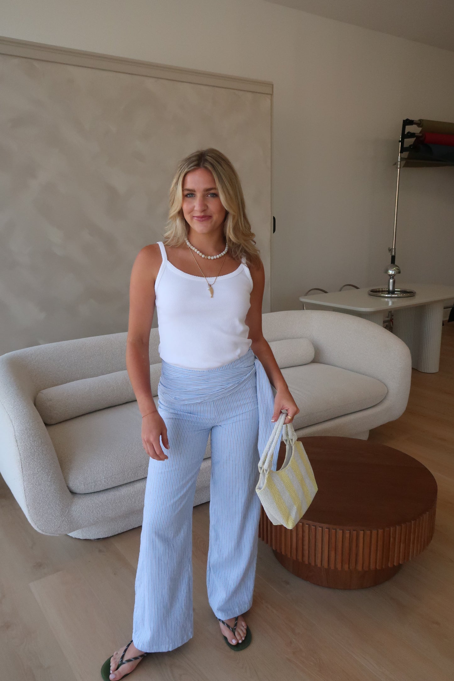 Daytrip Wrap Pant - Blue
