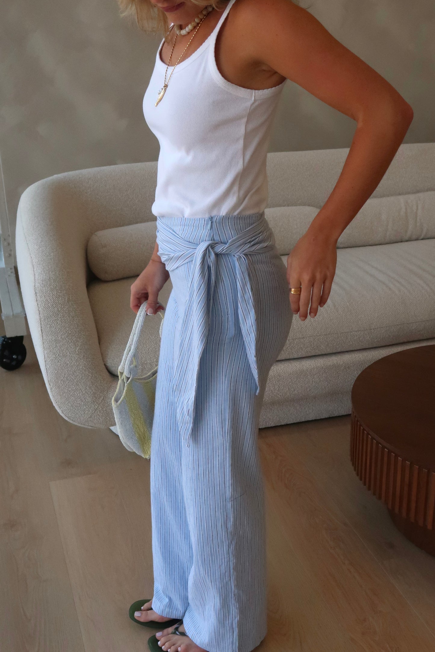 Daytrip Wrap Pant - Blue