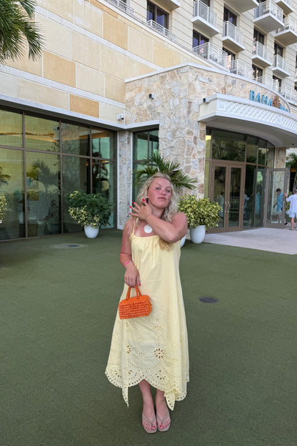 Sunset Spritz Dress - Yellow
