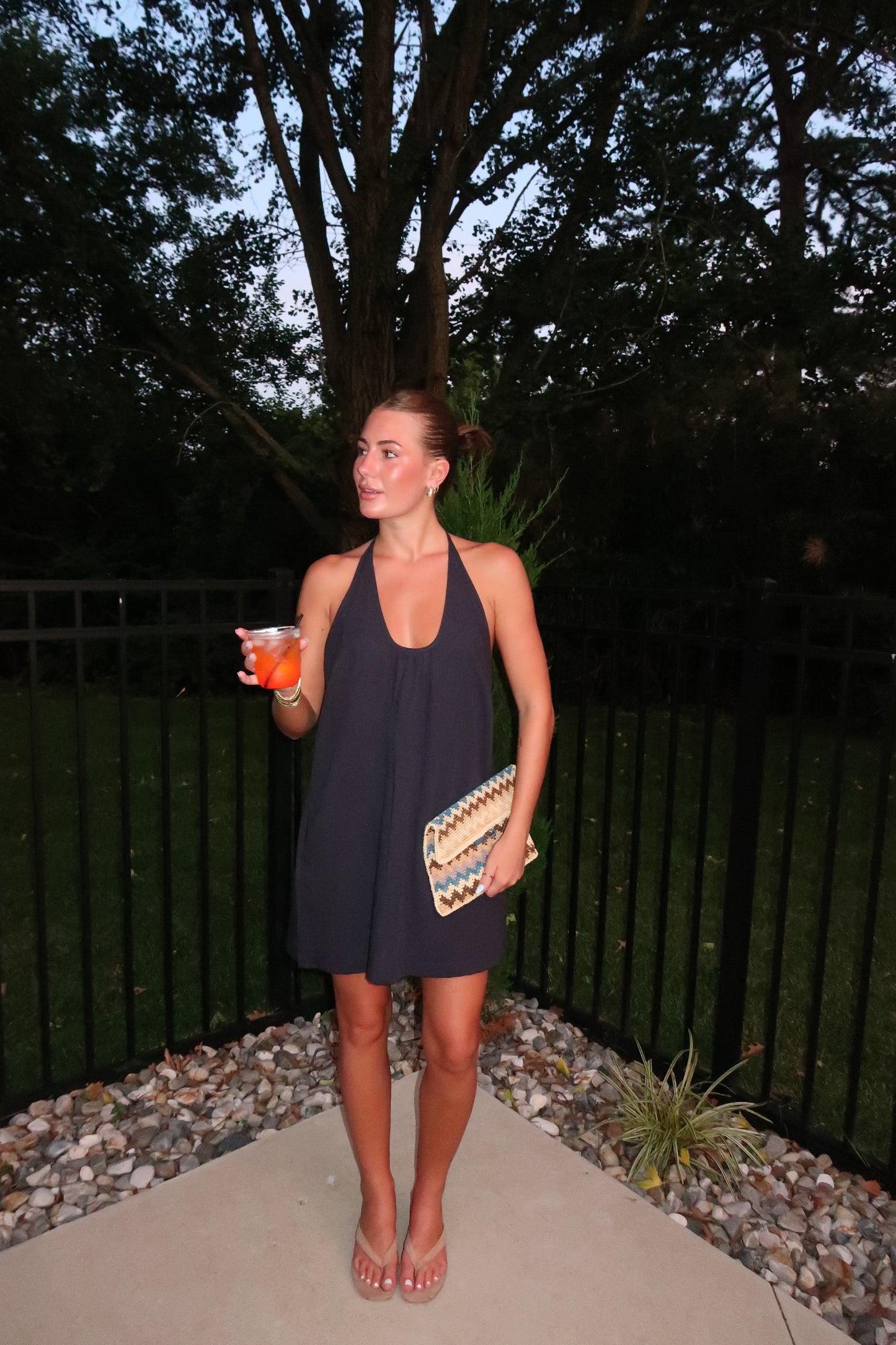 Slone Mini Dress - Navy