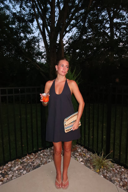 Slone Mini Dress - Navy