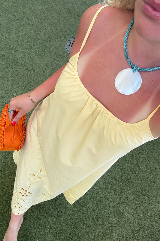 Sunset Spritz Dress - Yellow