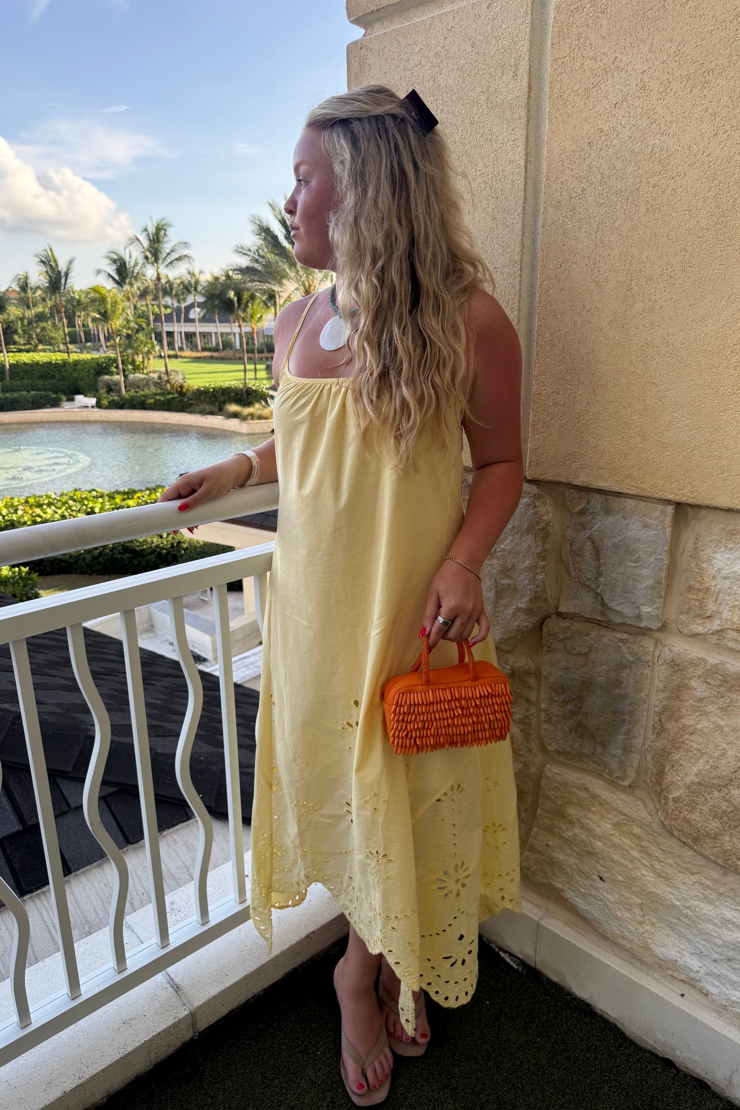 Sunset Spritz Dress - Yellow