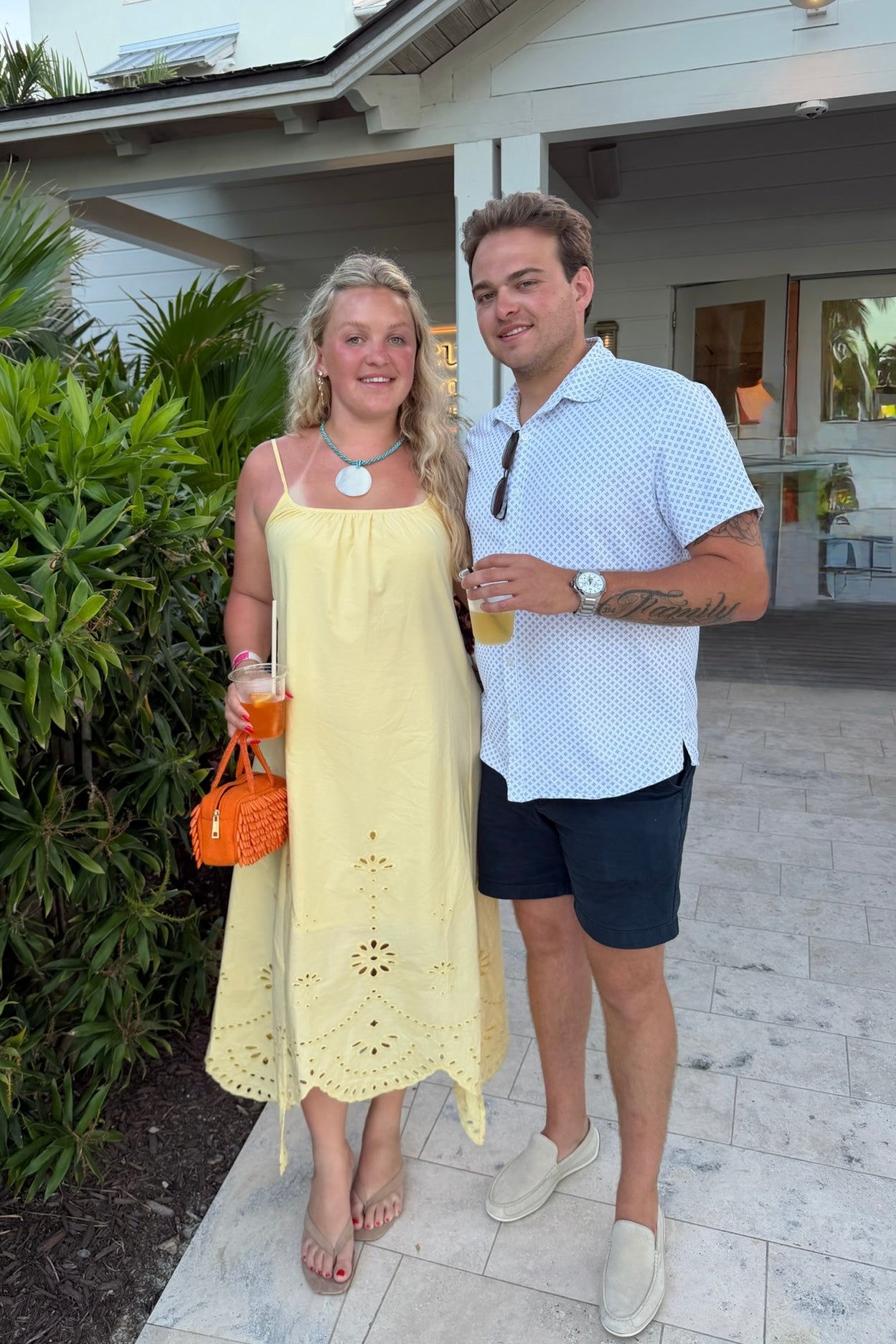 Sunset Spritz Dress - Yellow