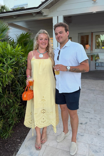 Sunset Spritz Dress - Yellow