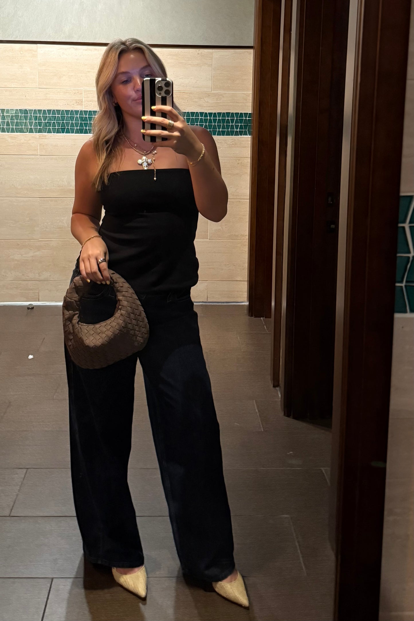 Mini Knot Bag: Brown Suede