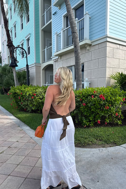 Take It Back Top - Brown