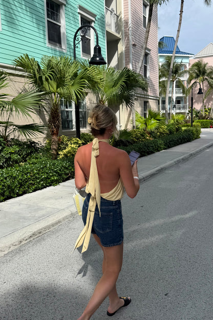Take It Back Top - Yellow