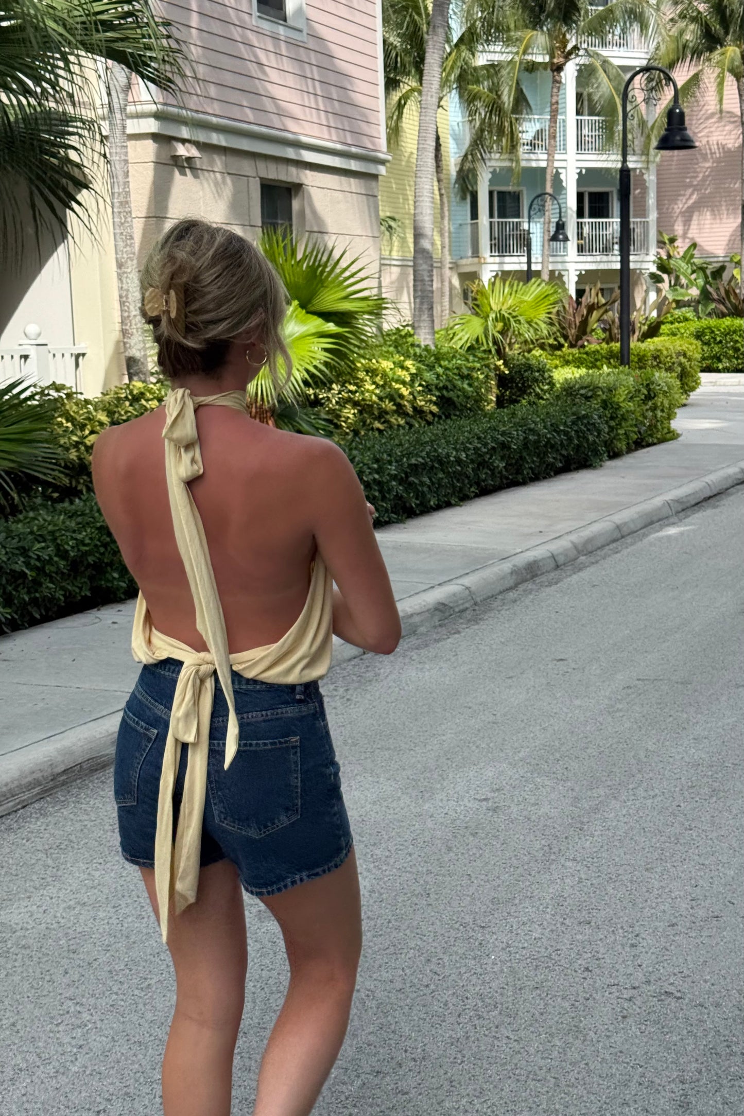 Take It Back Top - Yellow
