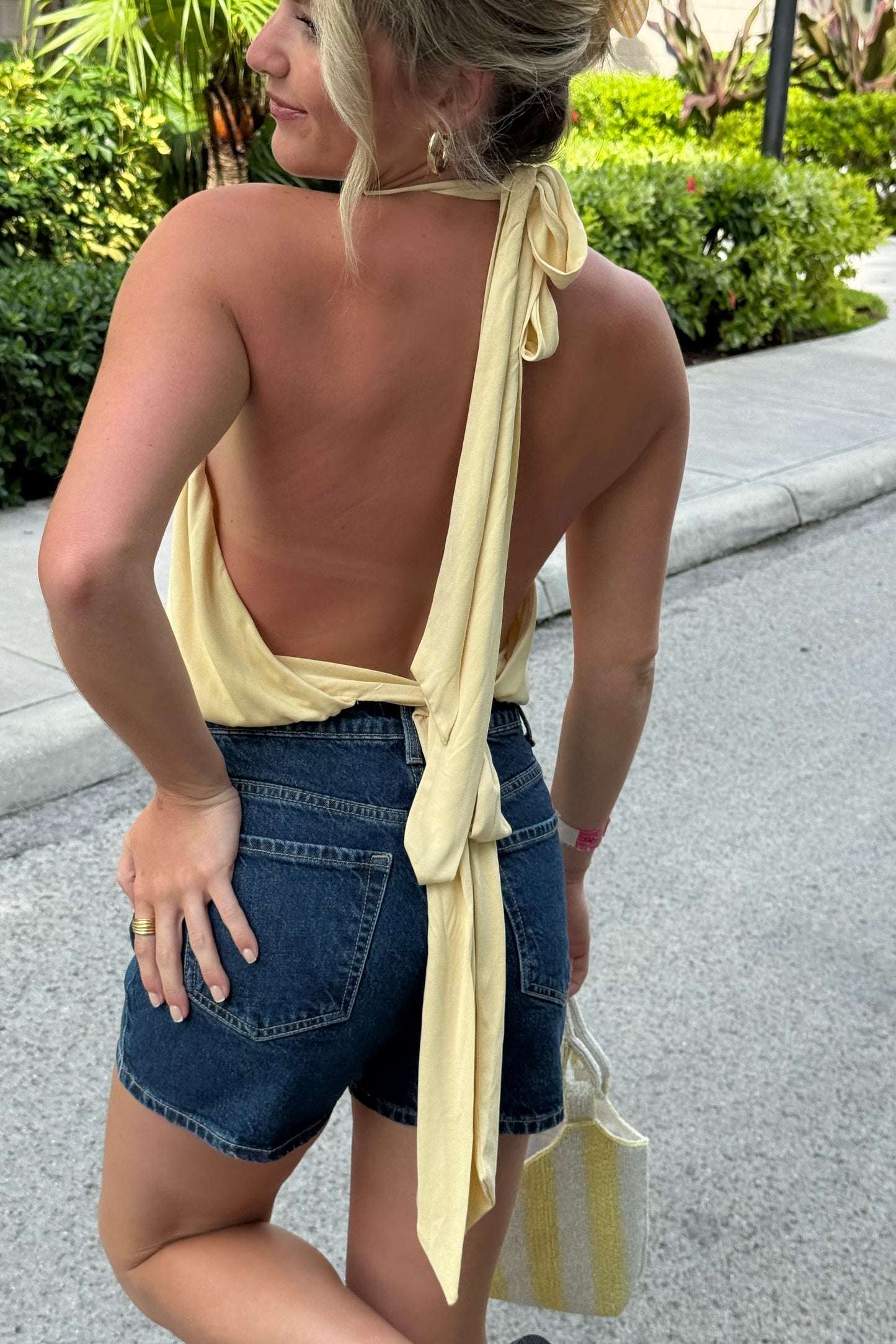 Take It Back Top - Yellow