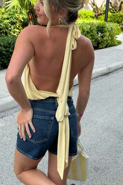 Take It Back Top - Yellow