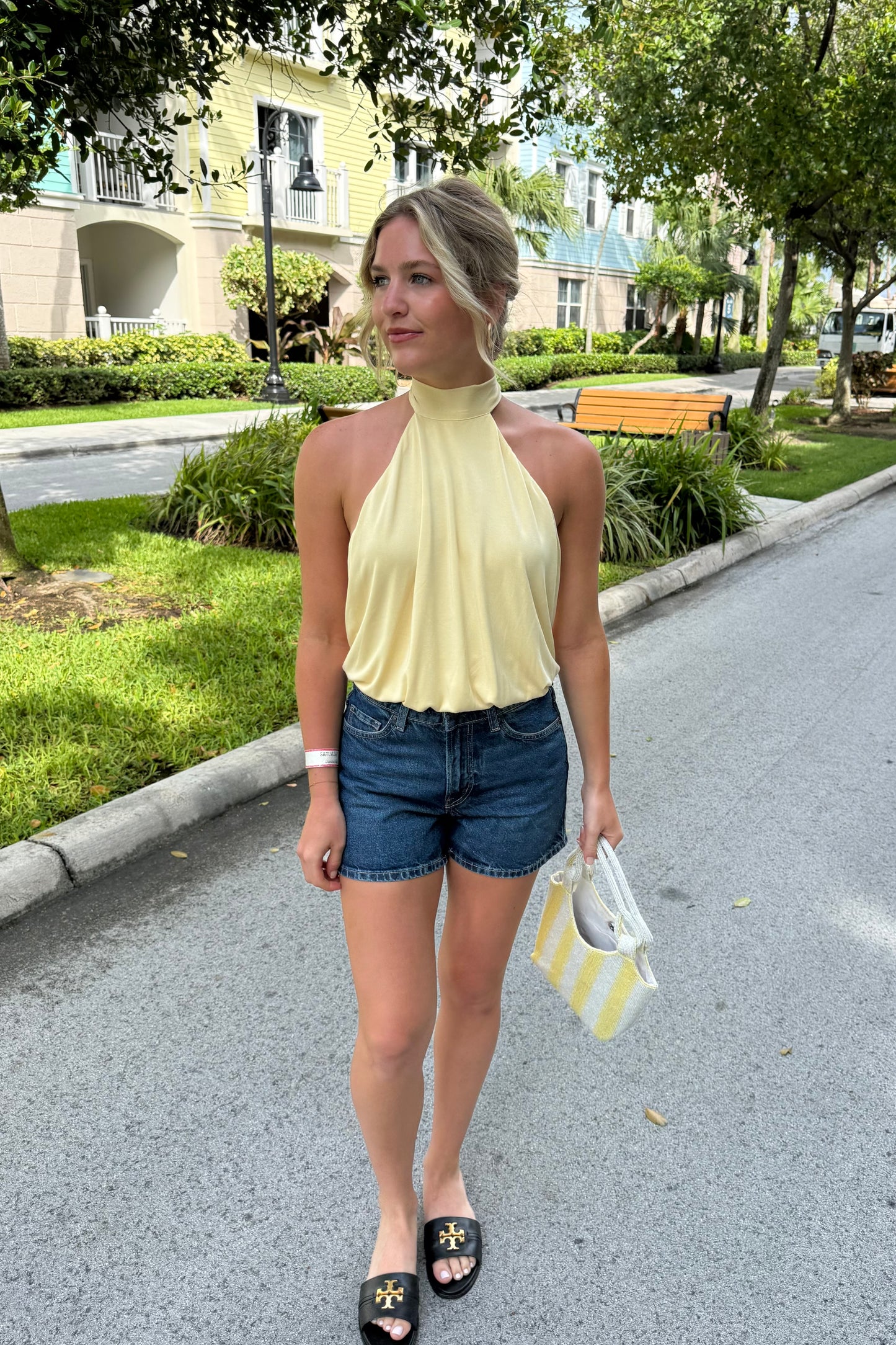 Take It Back Top - Yellow
