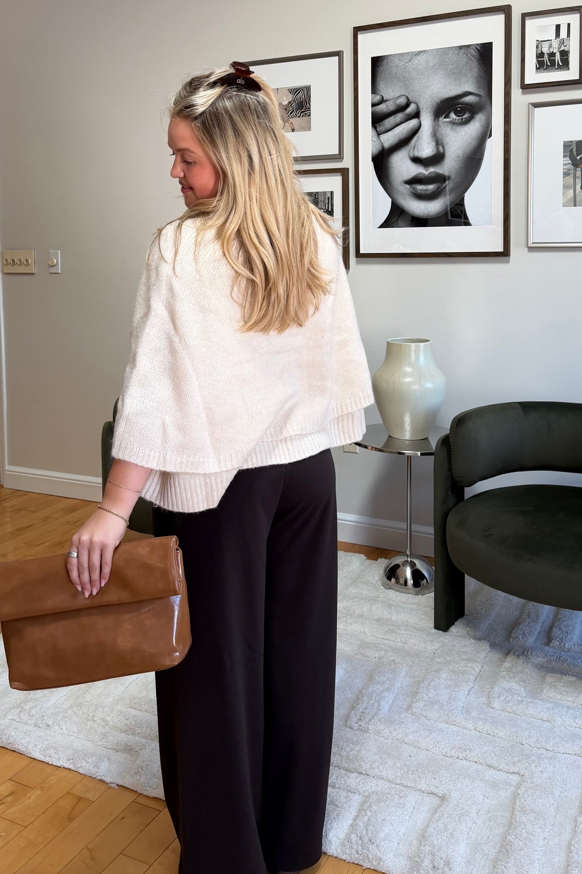 The Cape Cardigan in Cream