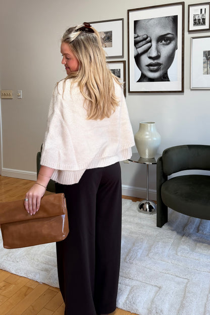 The Cape Cardigan in Cream