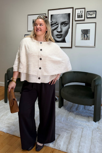 The Cape Cardigan in Cream