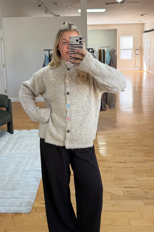 The Teddy Button Cardigan