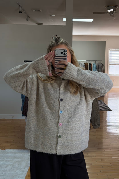 The Teddy Button Cardigan