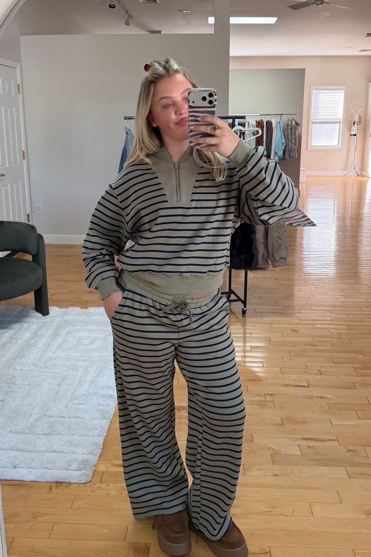 The Off-Duty Stripe Pants