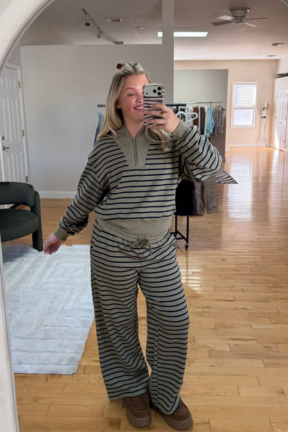 The Off-Duty Stripe Pants