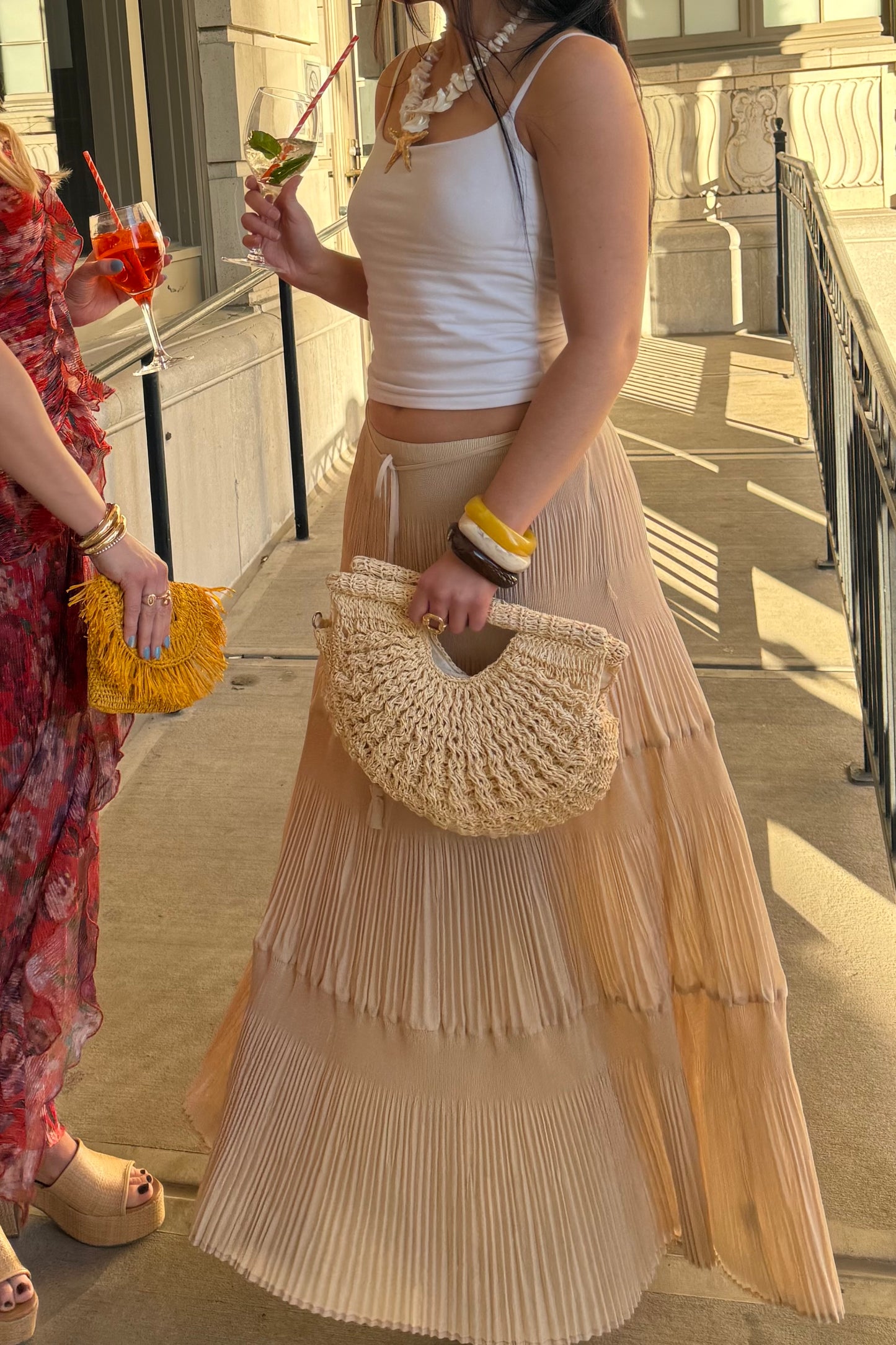 Sunset Stroll Maxi Skirt