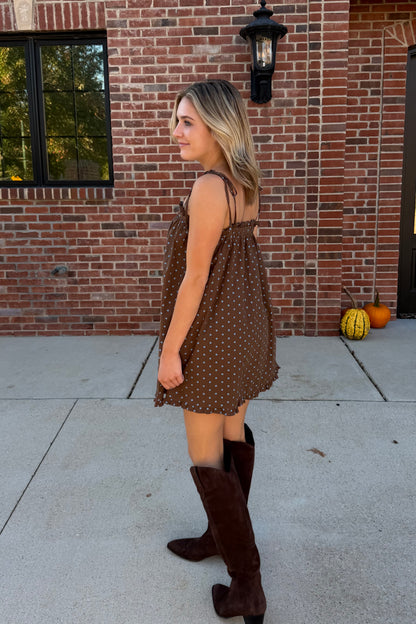 Polly Polka Dot Mini Dress
