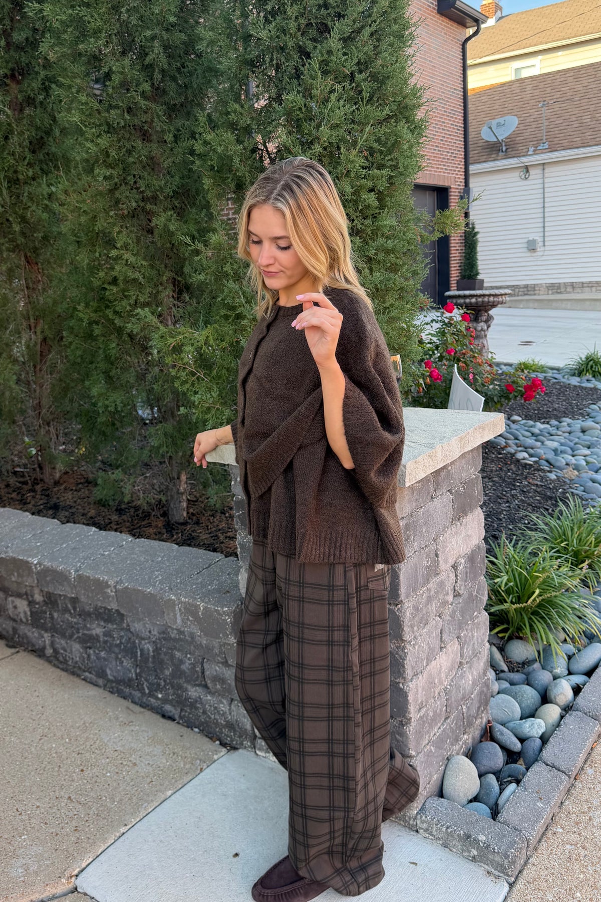 The Cape Cardigan in Espresso