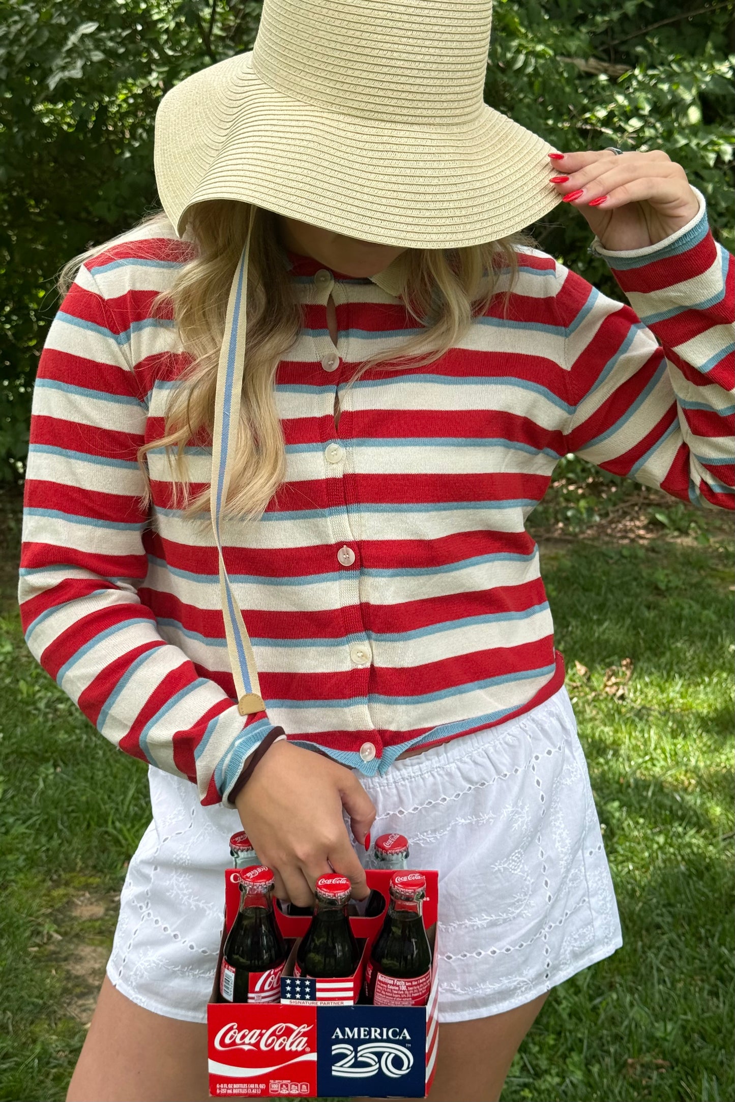 Poppy Striped Cardigan