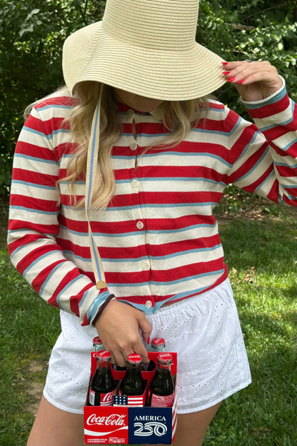 Poppy Striped Cardigan