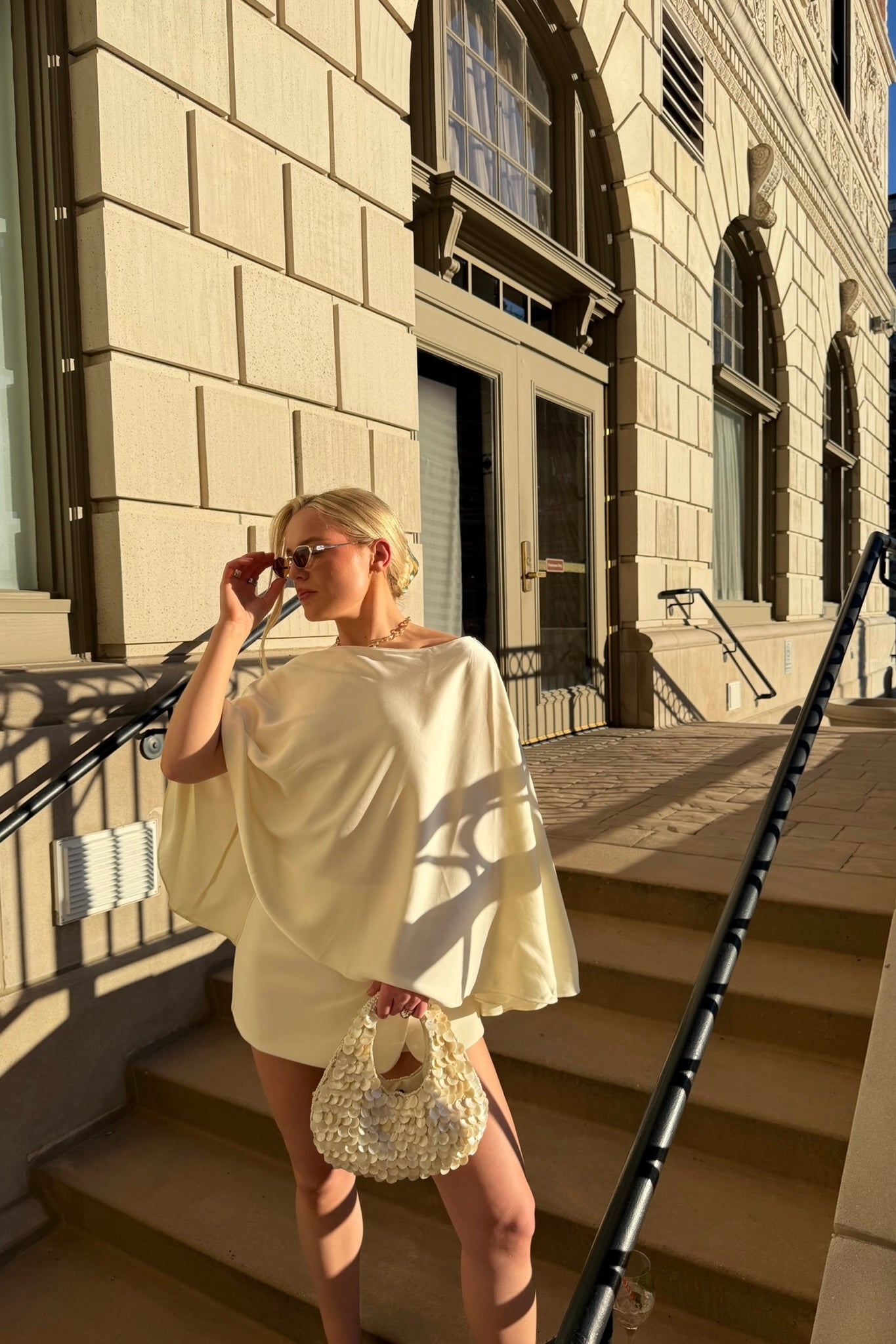 Afterglow Poncho Top